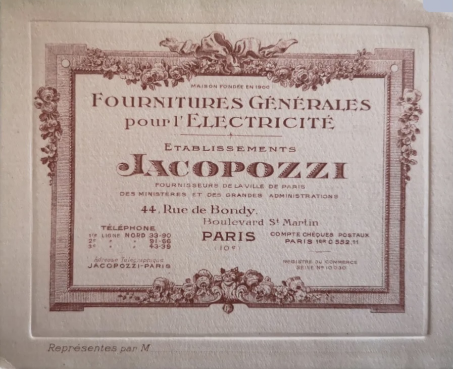Archives diverses — Jacopozzi