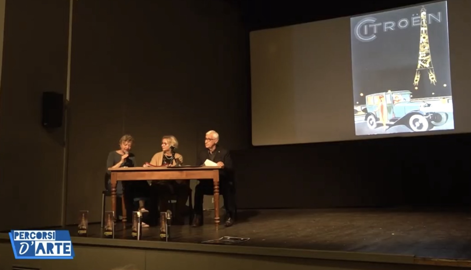 Conférence au consulat de France, Florence