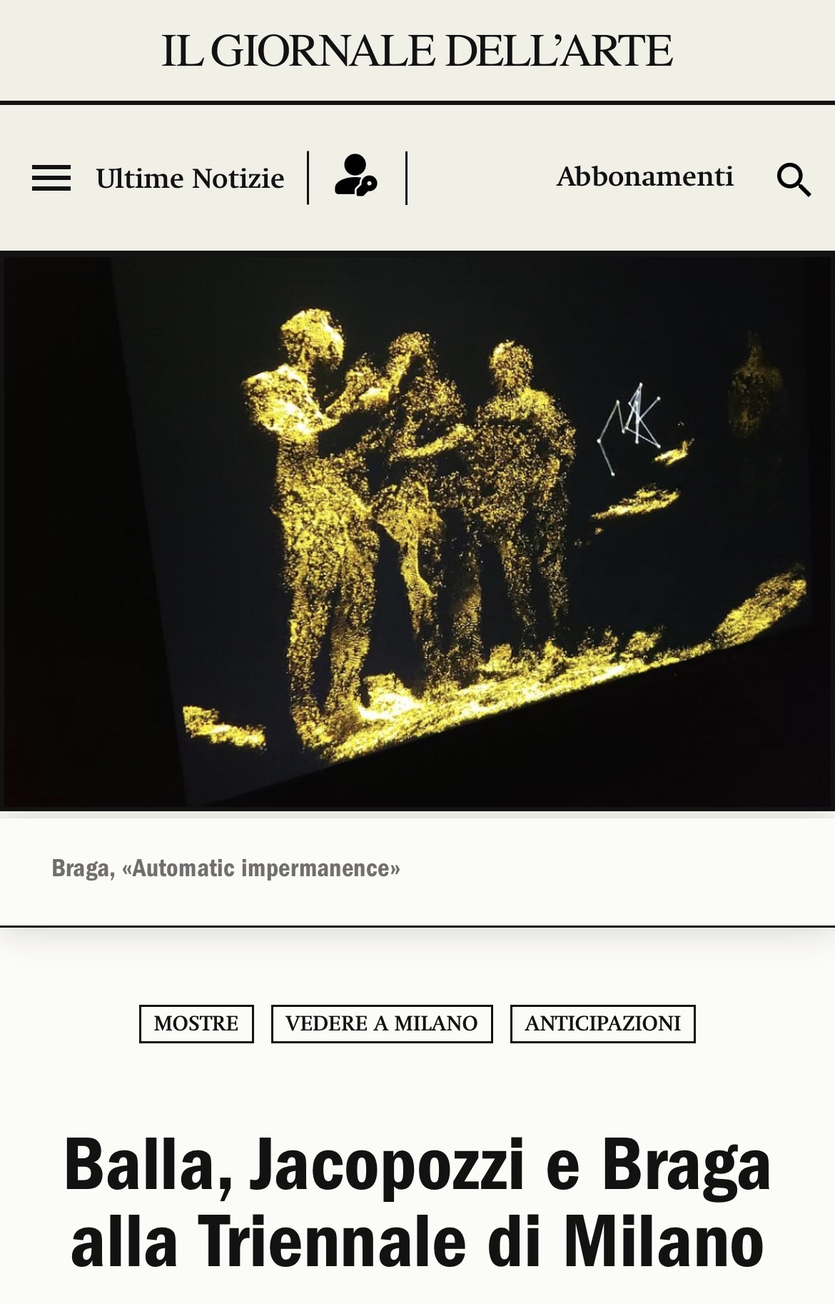 Illumination de Fernand Jacopozzi — Archives familiales