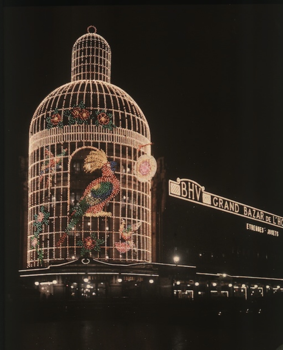 Illuminations grands magasins — Archives Jacopozzi