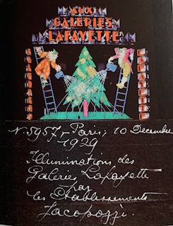 Illuminations grands magasins — Archives Jacopozzi